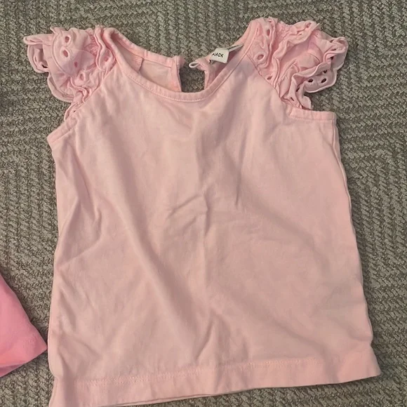 Janie and Jack 3 short sleeve tops - Picture 3 of 10